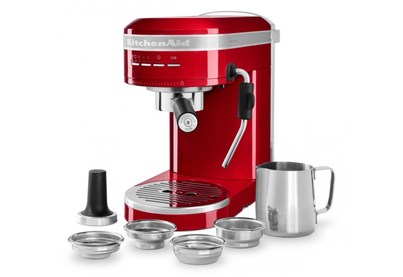 KitchenAid espresso kávovar Artisan 5KES6503 červená metalíza