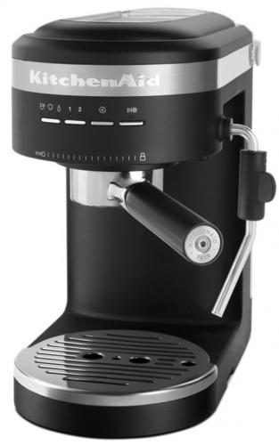 KUCHYŇSKÉ SPOTŘEBIČE KitchenAid espresso kávovar Artisan 5KES6503 černá litina