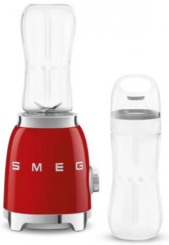 SMEG 50s Retro Style smoothie mixr, 0,6l, erven